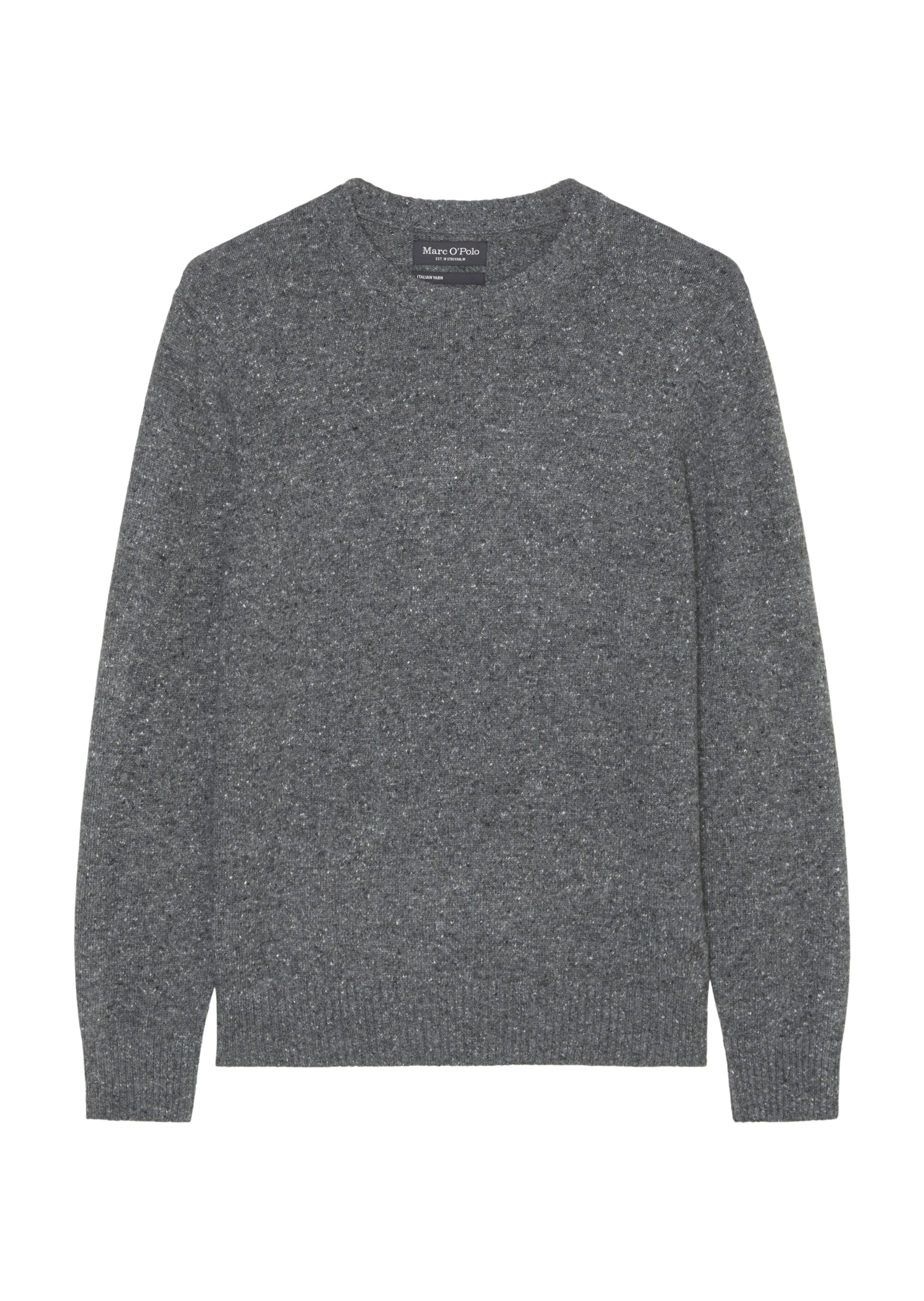 Pullover regular aus gesprenkeltem Tweedgarn