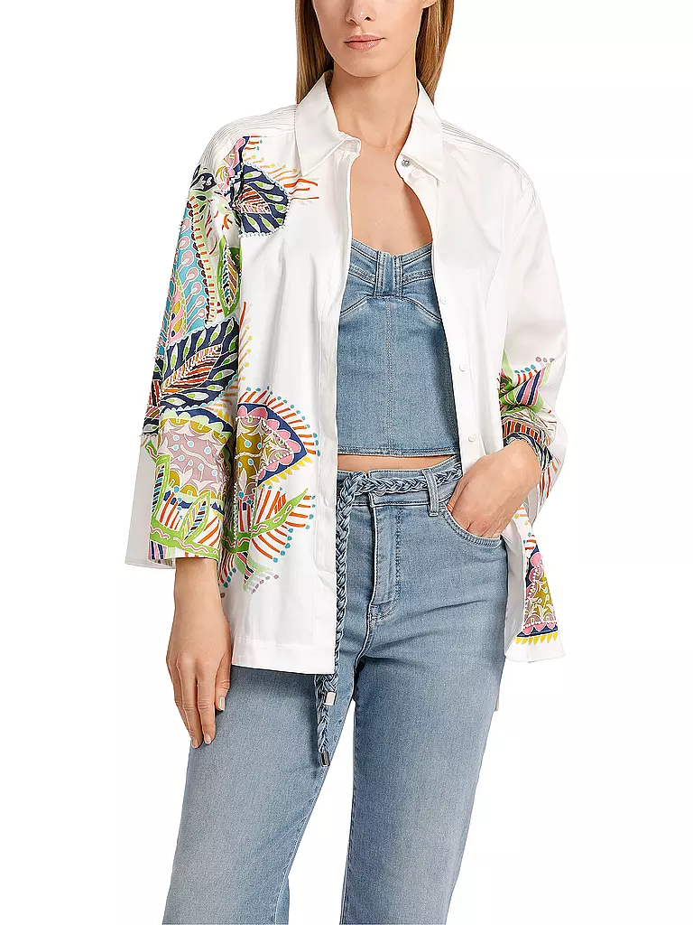 MARC CAIN Bluse weiss