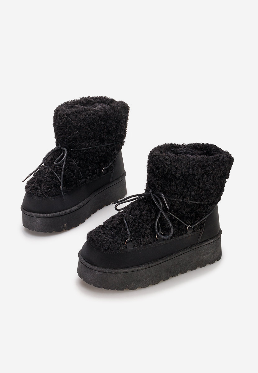 Bottes de neige femme noires Donata
