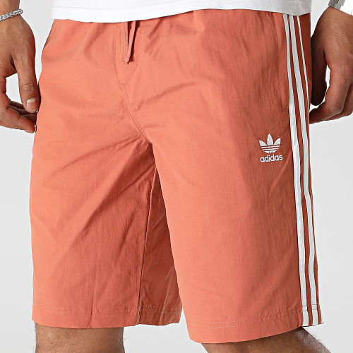 Short Jogging A Bandes HK7388 Orange