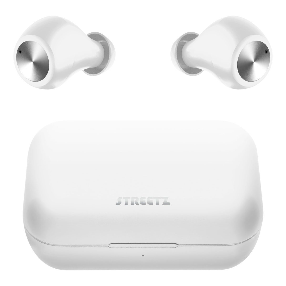 T210 TWS in-ear earbuds with charging case, TWS, white