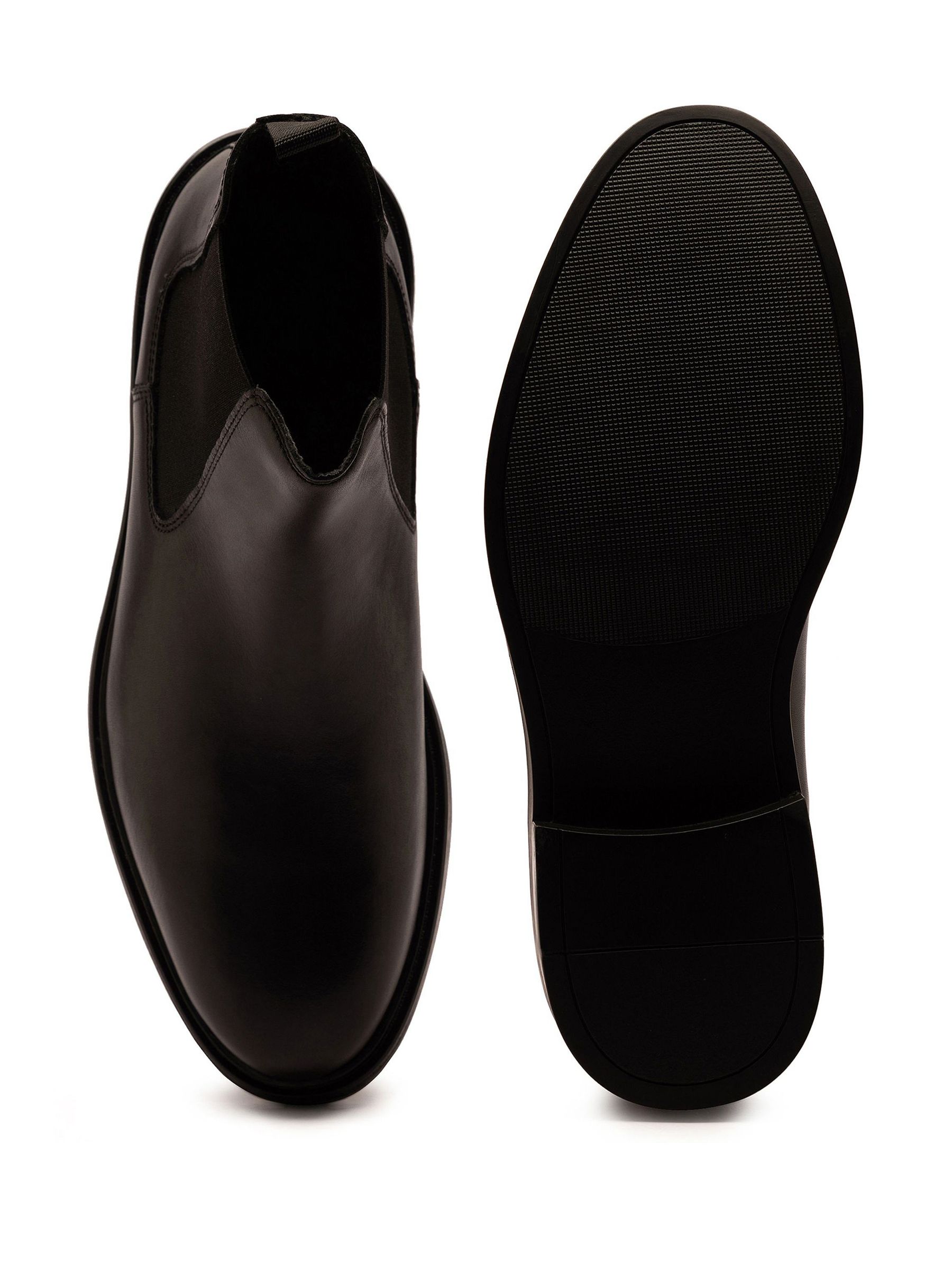 Off The Hook Torrance Leather Slip-On Chelsea Boots