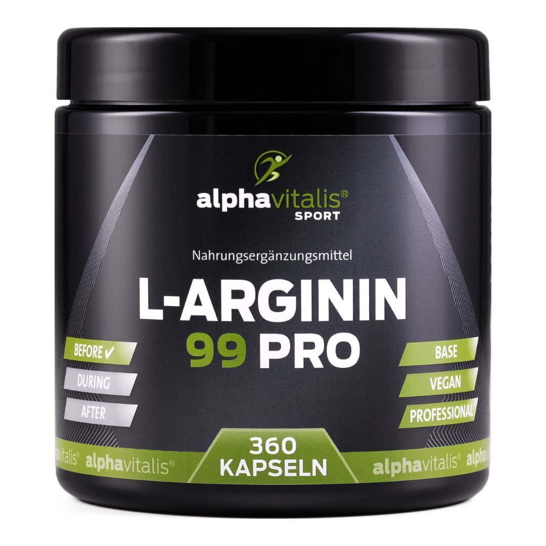 Alphavitalis® L-Arginin Base Kapseln 99 Pro