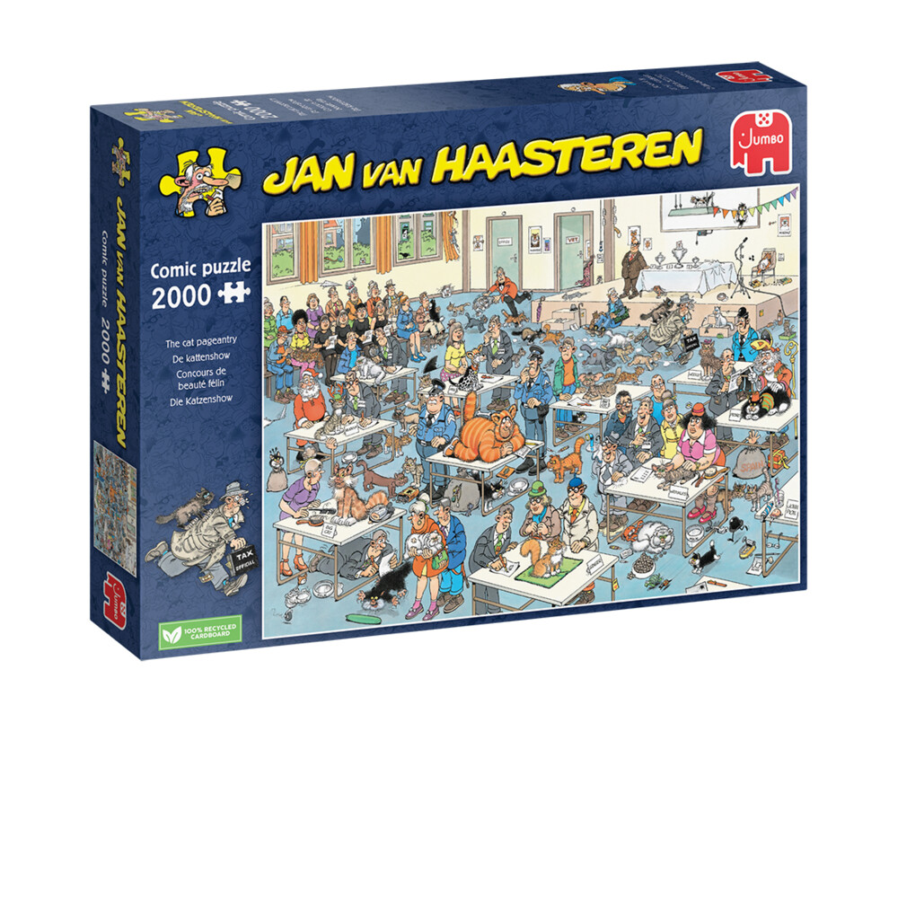 Jan Van Haasteren Puzzel De Kattenshow 2000 Stukjes