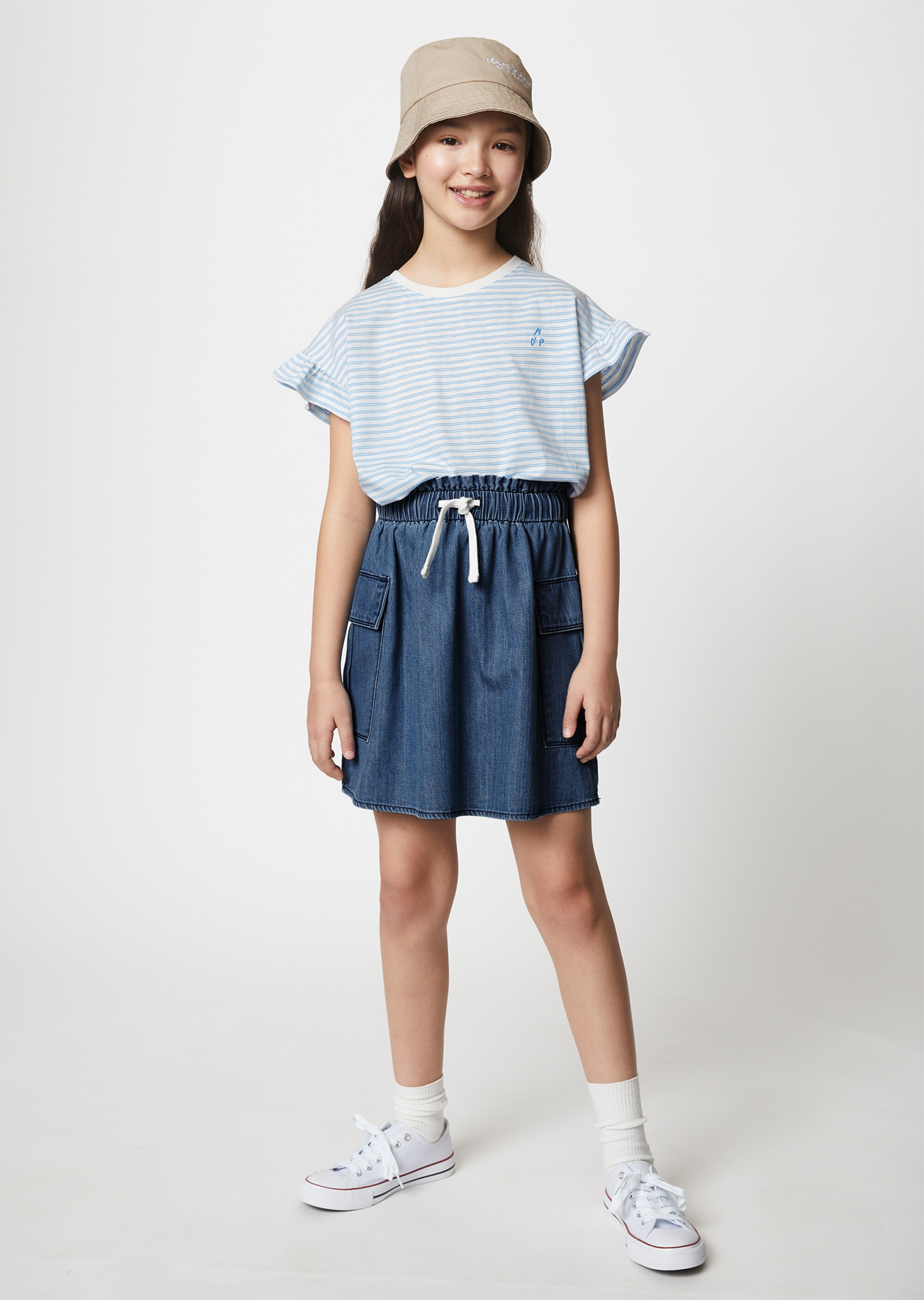 TEENS-GIRLS Jeansrock in weicher Baumwoll-Qualität