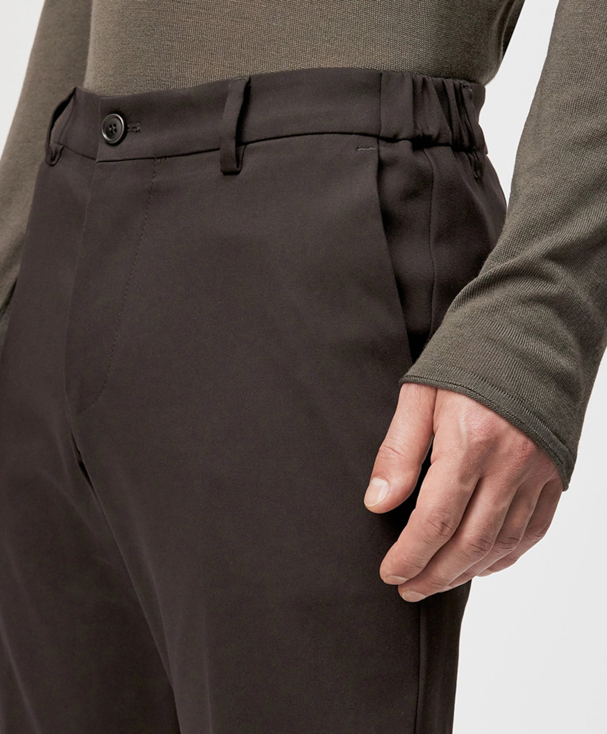Drykorn Ajend RGLR heren pantalon bruin
