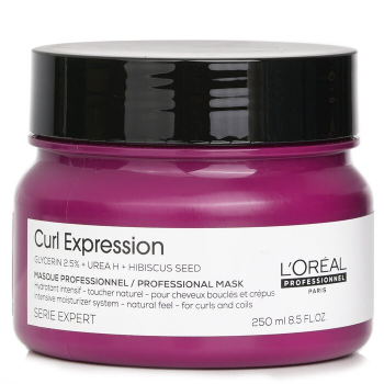 L'oreal Serie Expert Curl Expression Glycerin 2.5%   Urea H   Hibiscus Seed Professional Mask