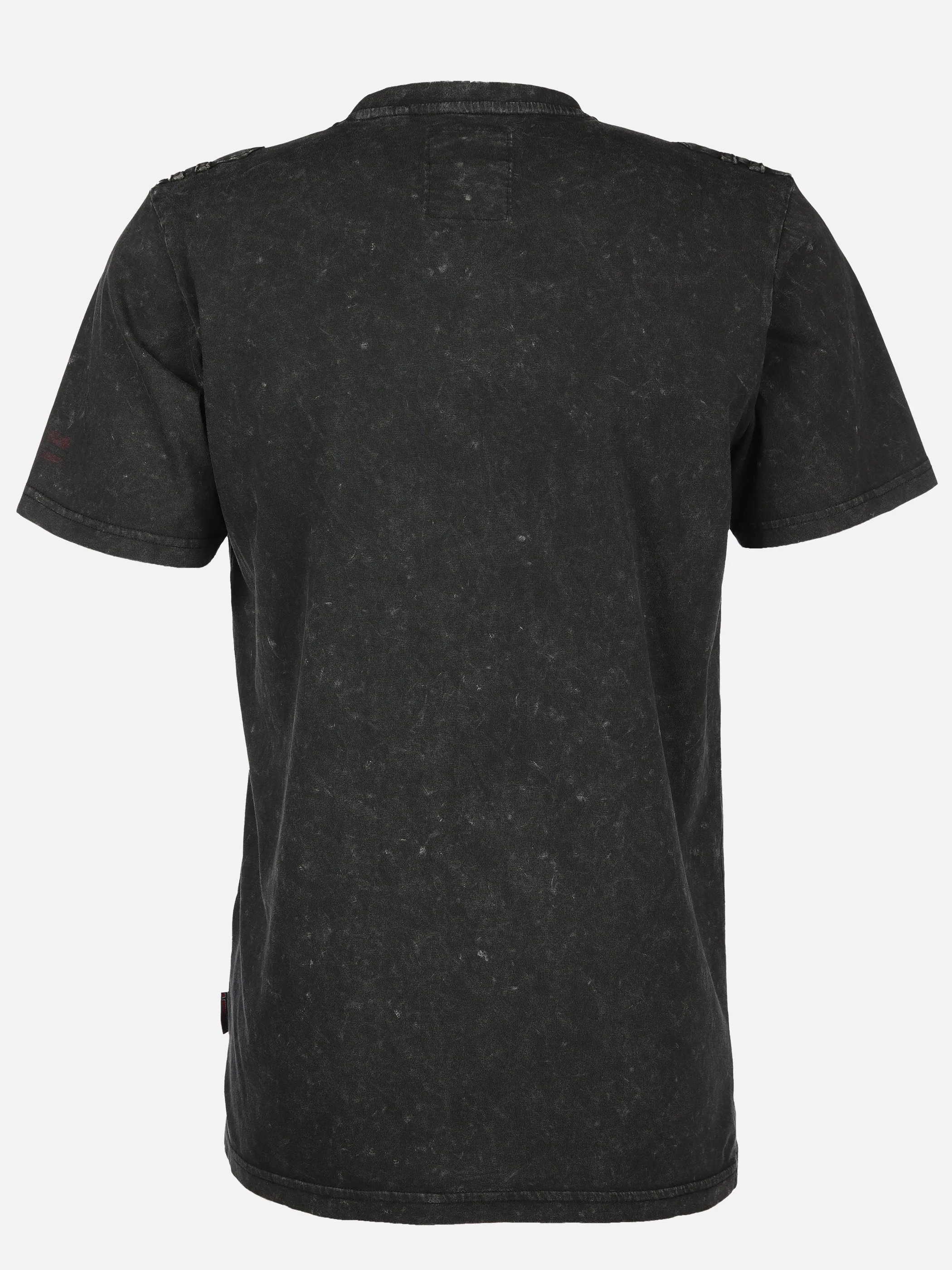 Herren Henleyshirt im Used Look