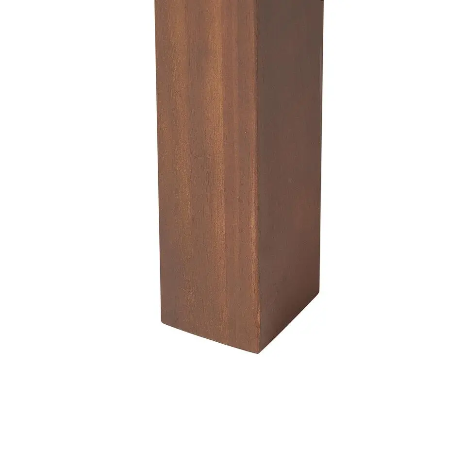 CESANA - Tuintafel - Donkerhout - 100 x 180/240 cm - Acaciahout