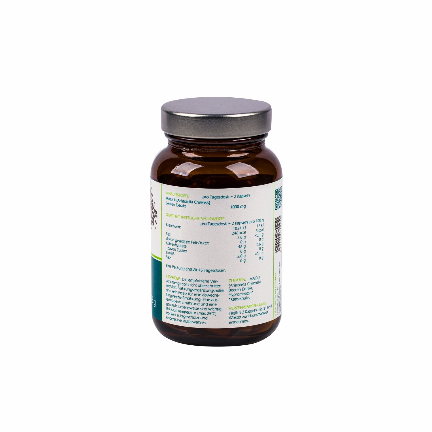 Vitalsee MAQUI berry 500 Extrakt