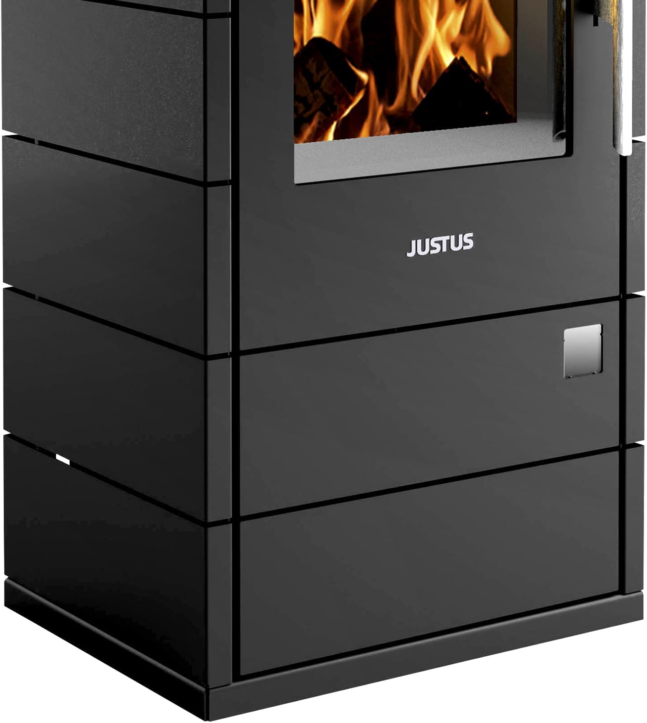 Justus 5696 11 Tova Kaminofen Stahl Schwarz/A