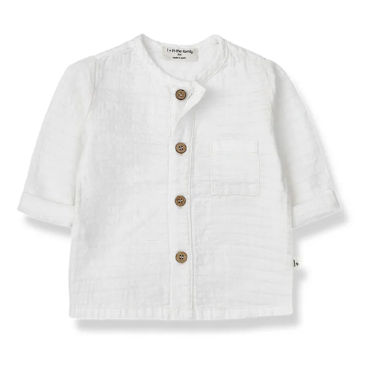 1+ in the family Chemise Manches Longues Custo | Blanc cassé