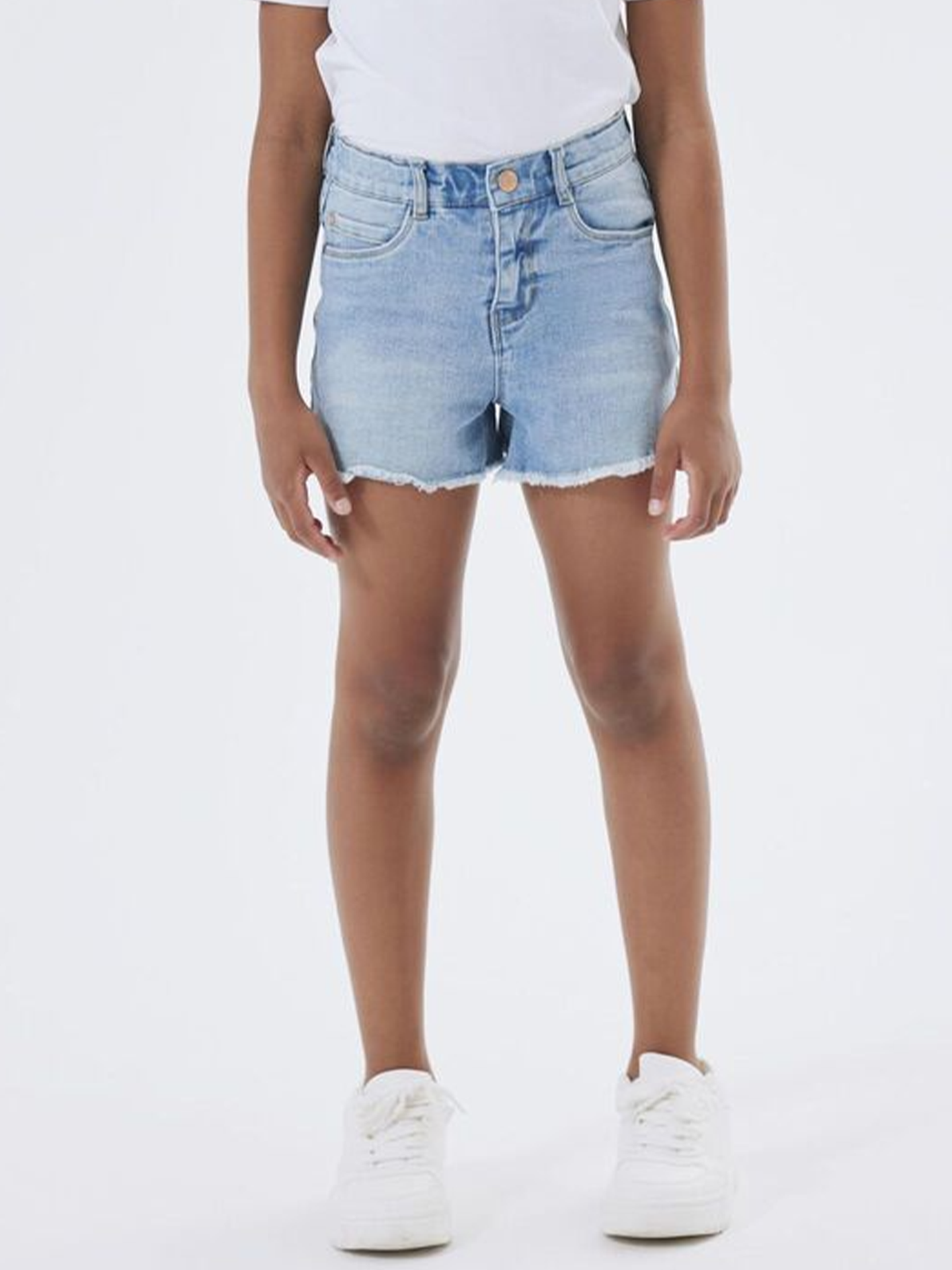Rose High Waist Mom Denim Shorts