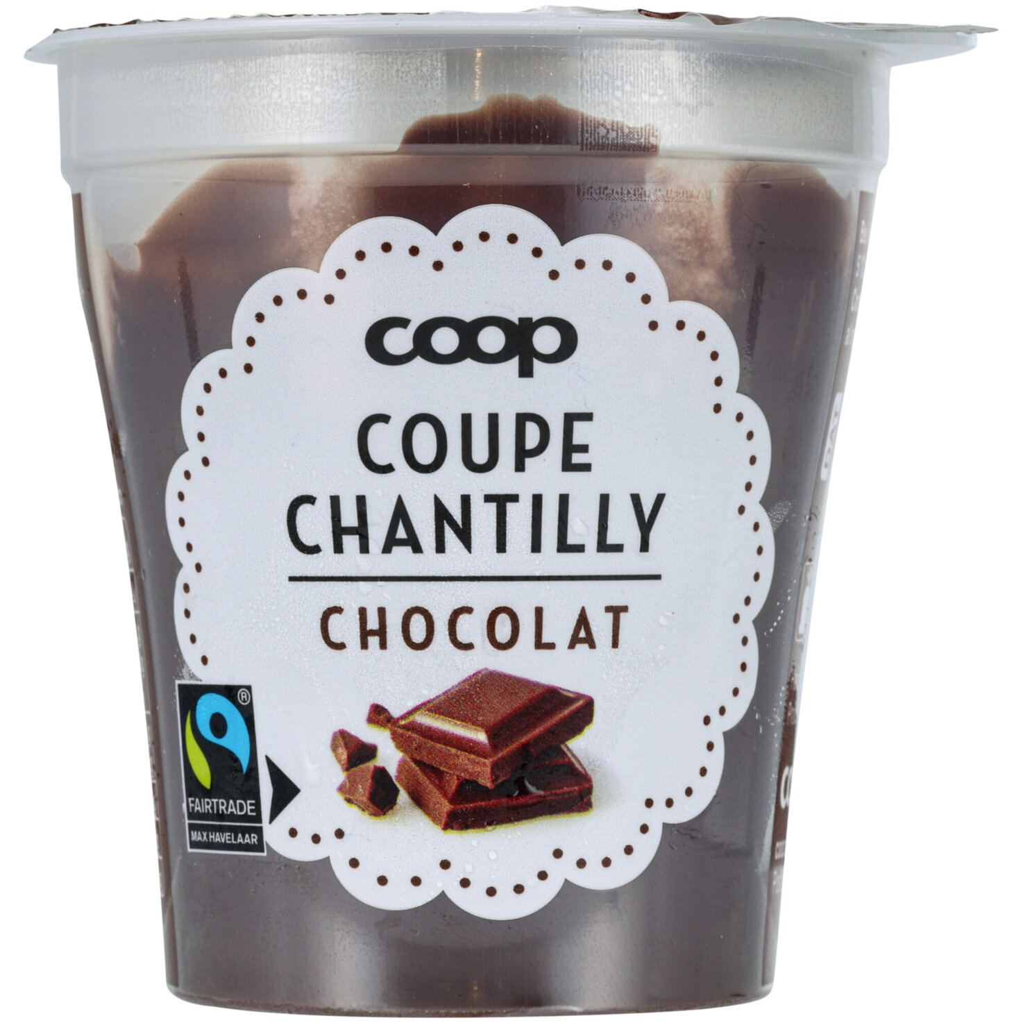 Fairtrade Coupe Chantilly Choco 2x125g