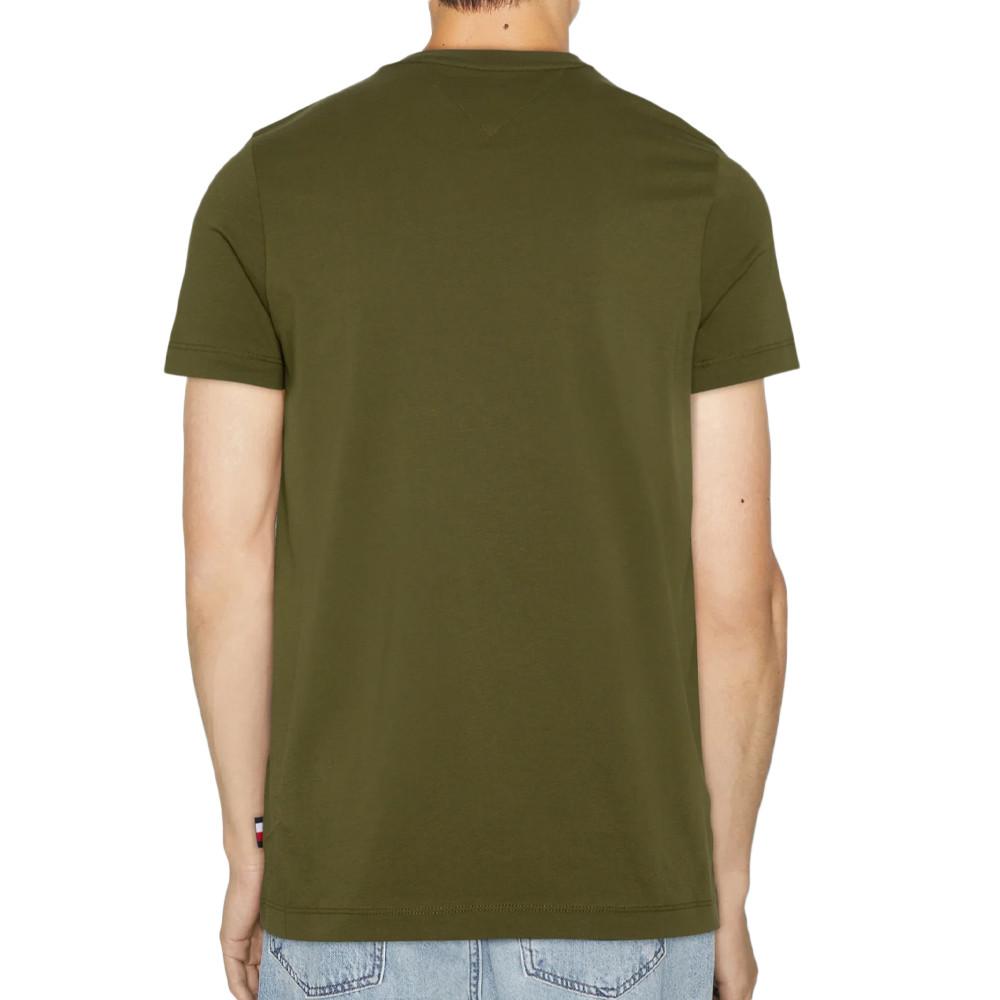 Tommy Hilfiger T-shirt Kaki Homme Tommy Hilfiger Monotype Roundle