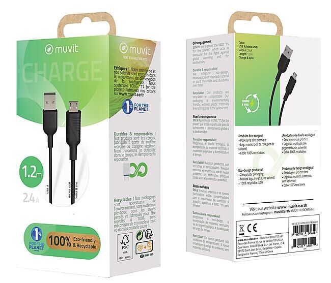 MUVIT - CABLE USB