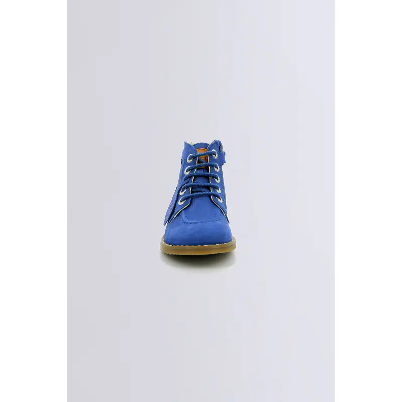 KOUKLEGEND X BONTON BLEU VERT BOTTINES Cuir Garçon