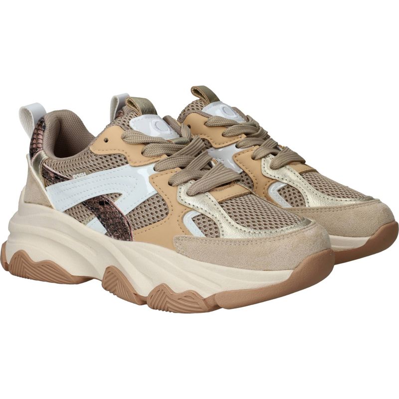 POSH by Poelman Sneakers Beige Meisjes