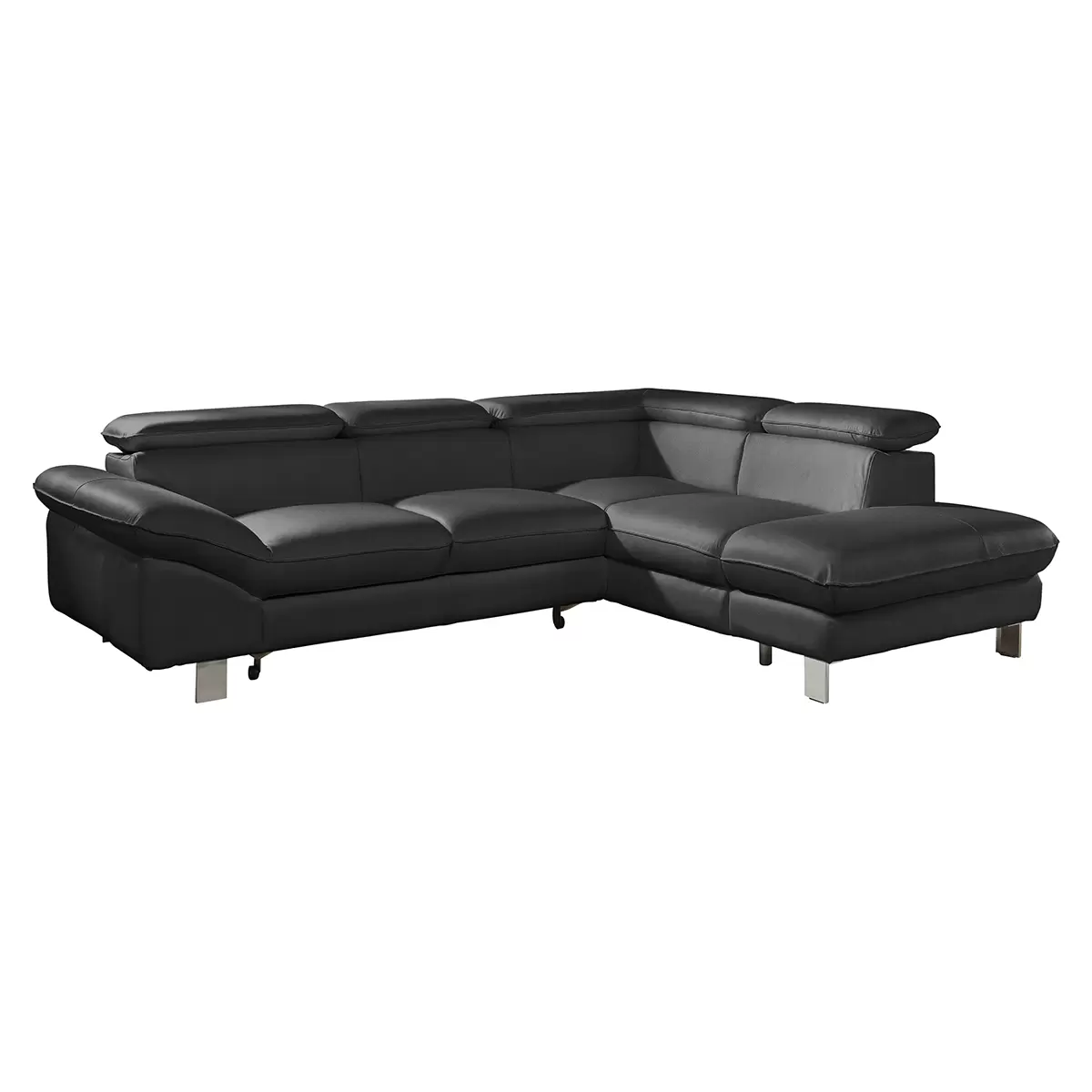 Ecksofa Driver 180 x 126 Schwarz