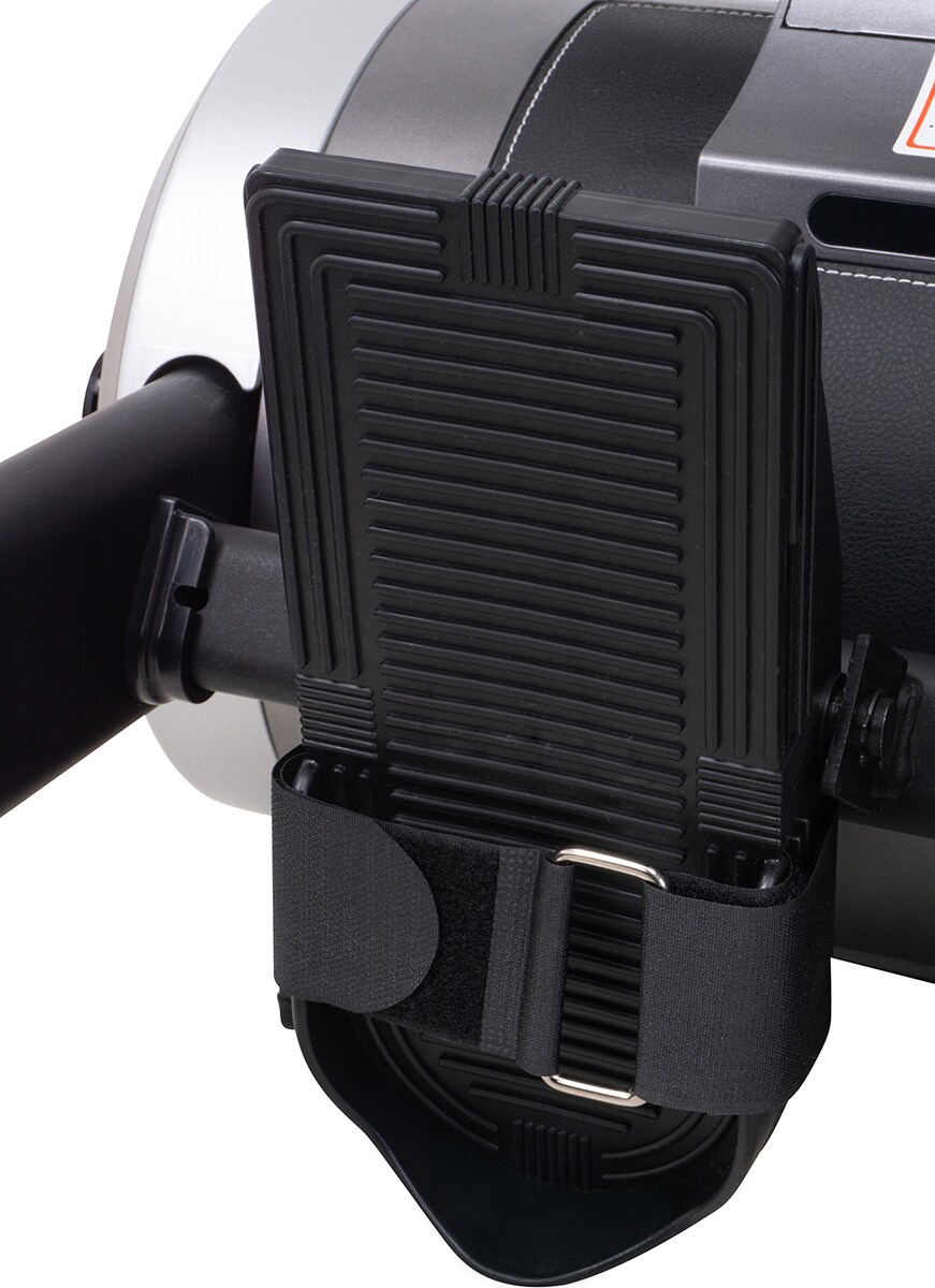 Miweba Sports Rudergerät MR100, Rudermaschine kompakt, Schaumstoff-Sitz, Display, Magnetbremse (Grau)