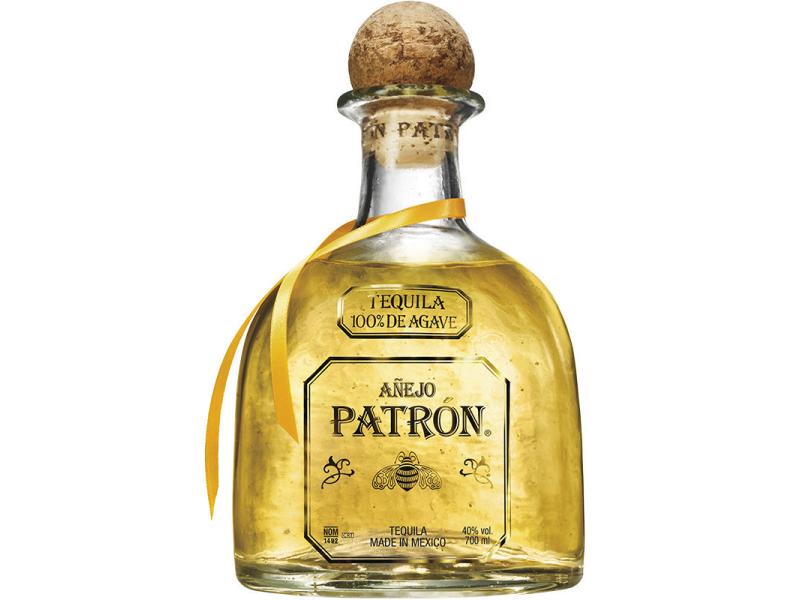The Patrón Spirits Añejo 0.7 l Edle Spirituosen Spezialität auf der Basis von Agave