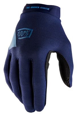 Gants Longs 100% Ridecamp Femme Bleu