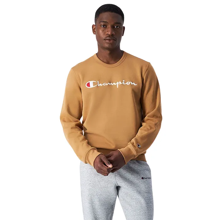 Champion Big Logo Fleece Crewneck Sweater Heren