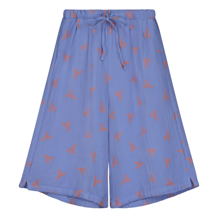 Letter To The World Pantalon Shanghai Coton Bio | Bleu