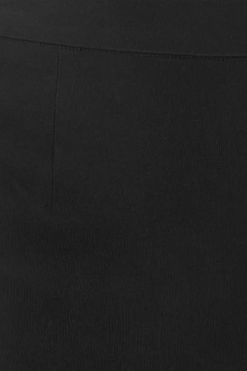 Collectif Clothing Polly Bengaline rok in zwart