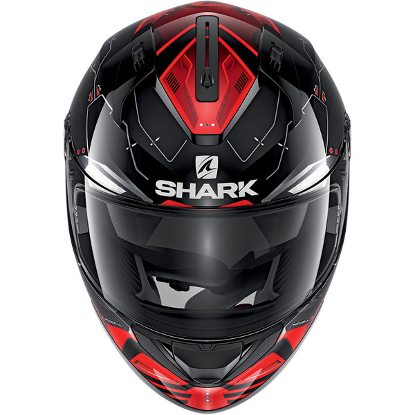 Shark - Casque Ridill Mecca Noir / Rouge / Gris