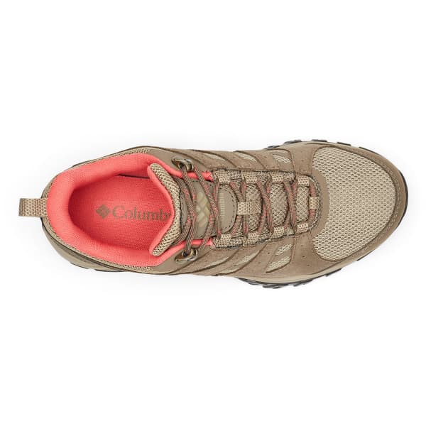 Chaussure de randonnée basse COLUMBIA REDMOND III WP WMNS PEBBLE, RED COR