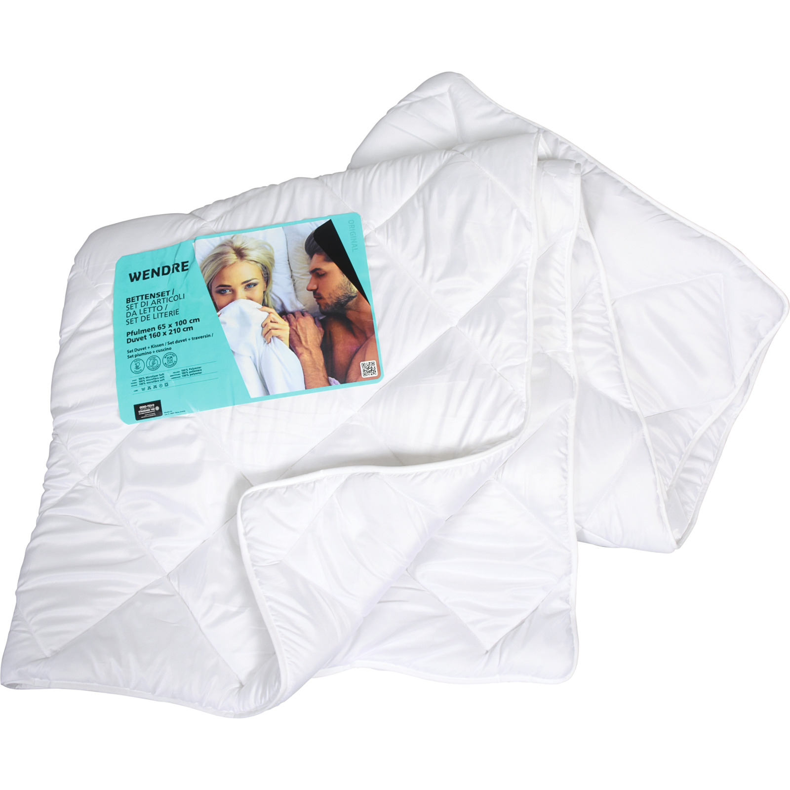 Set Pfulmen 65x100 Duvet 160x210 Synth.