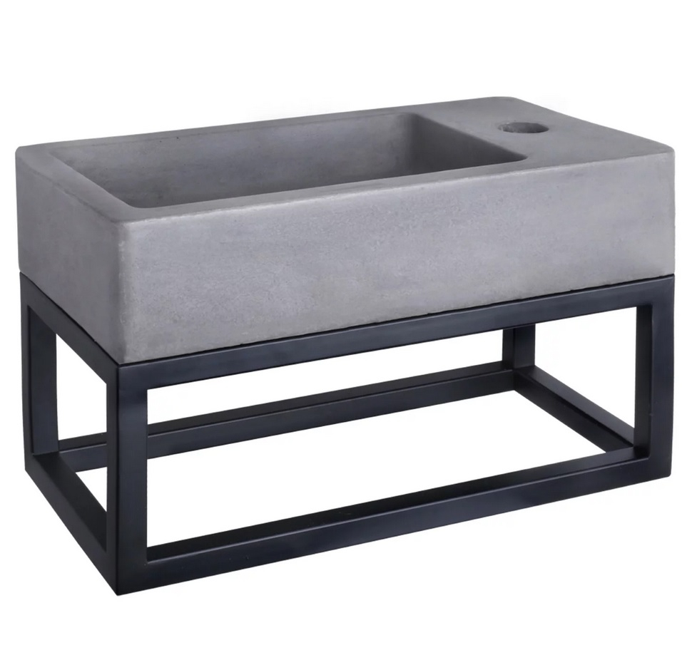 Differnz Ravo fontein 40x22x9cm donker beton