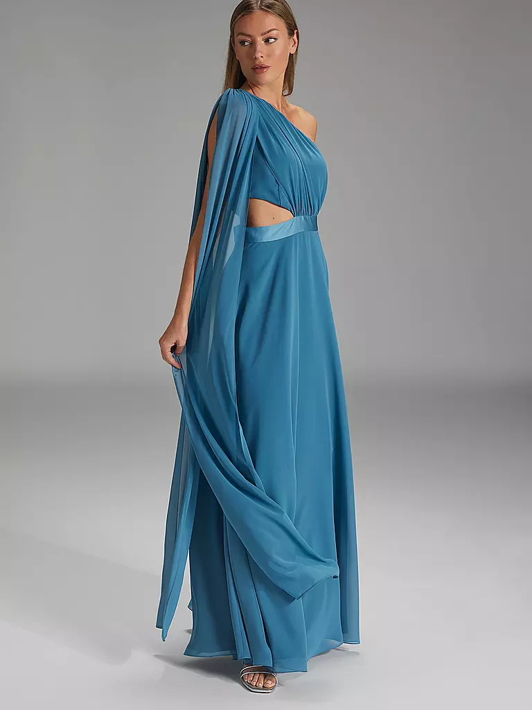 SWING Abendkleid blau