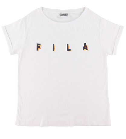Fila Schlafanzug - Weiß/Navy m. Logo