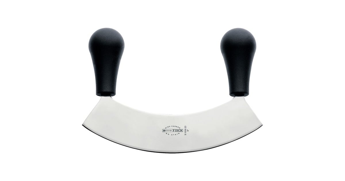 DICKWiegmes met enkel mes  (Zwart, 23 cm)