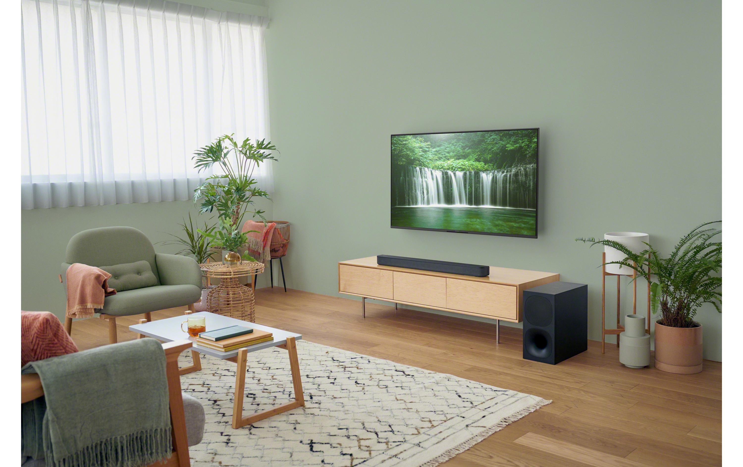 Soundbar HT-S400<br>Surroundbar mit sattem Surround Sound und klaren Dialogen