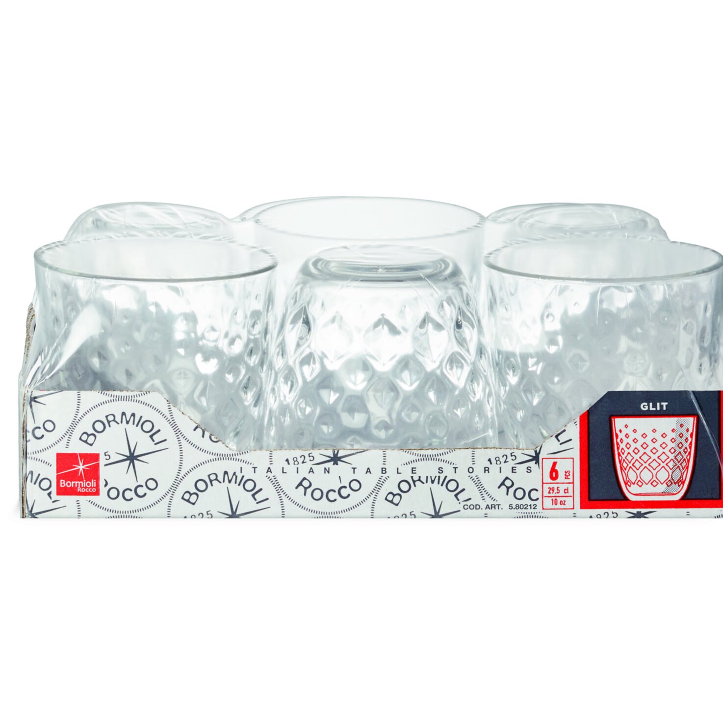 Wasserbecher Glit 29.5cl 6 Stück