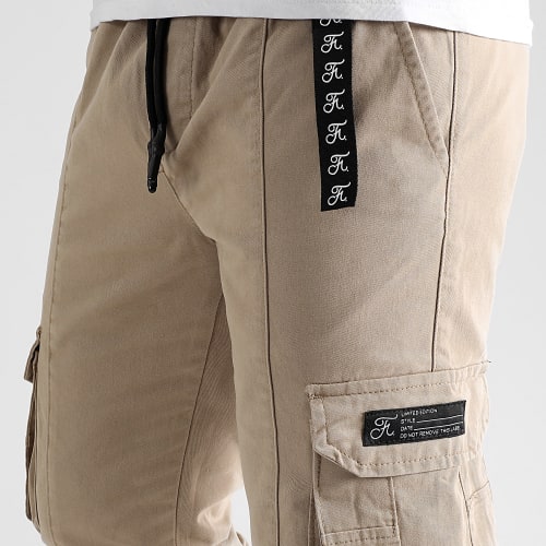 Pantalon Cargo Regular 1043 Beige