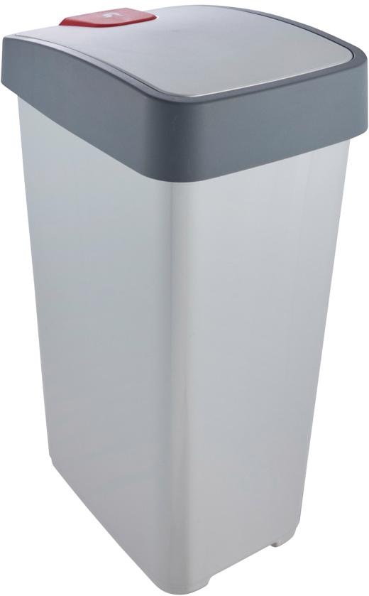 keeeper Mülleimer »magne, Abfallbehälter mit Flip-Deckel, 40 x 30 x 61,5 cm« 1 Behälter 45 l, komfortabler Soft-Touch-Point, Made in Europe