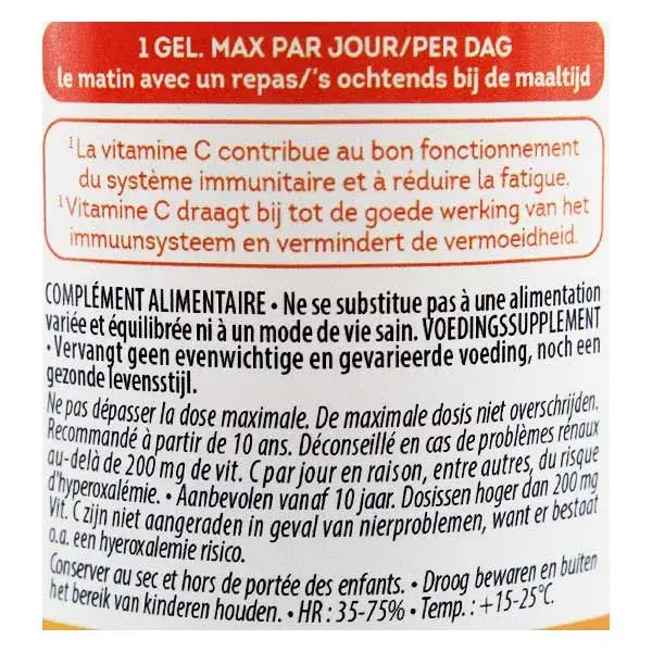 Be-Life Vitamina C 500 Neutra - 50 cápsulas