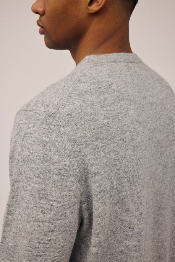 Magasin du Nord Collection Maryn 2 RWS Strik Lambswool Light grey melange