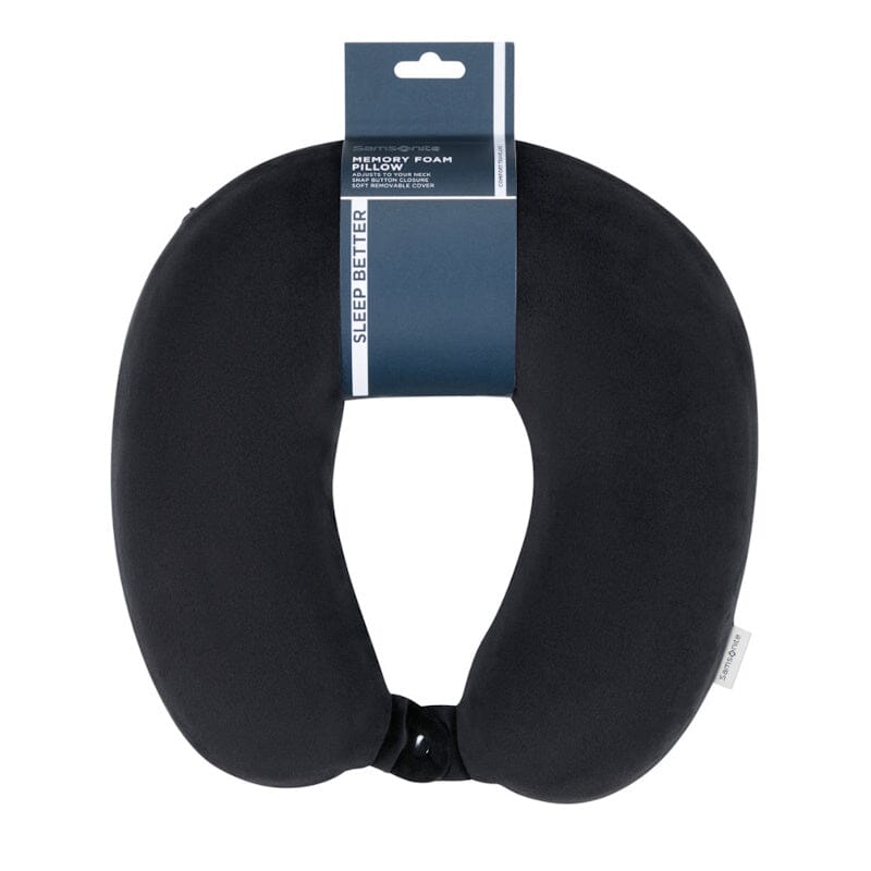 Samsonite TA Revolution Memory Foam Pillow Black