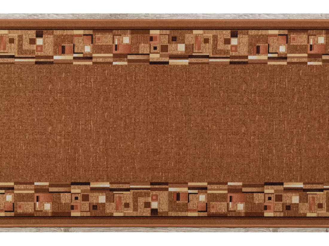 TAPIS DE COULOIR ANTIDÉRAPANT BOMBAY Beige foncé 80x600 cm
