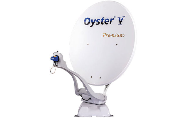 Ten HaaftOyster V 85 Premium Twin Skew Sat-Anlage inkl. Fernseher