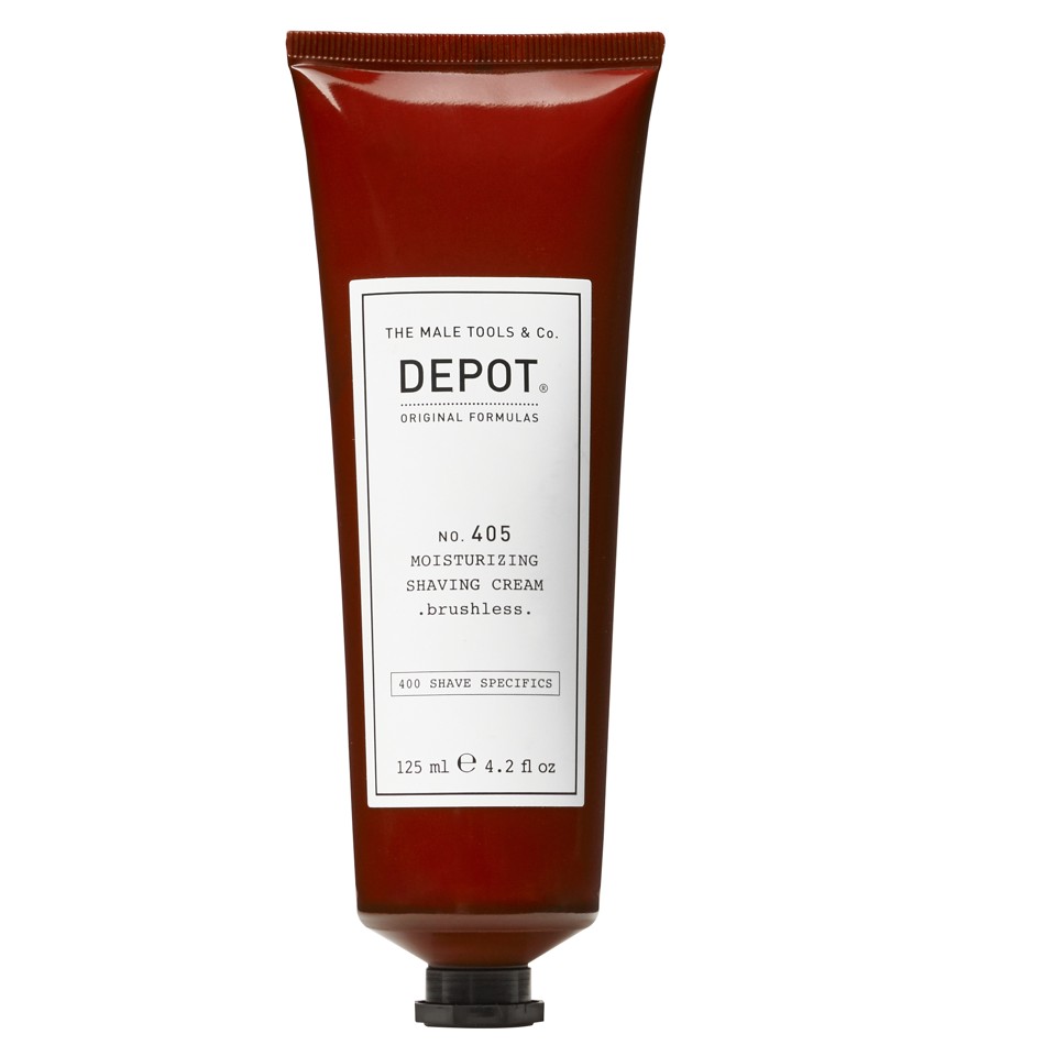 Depot - No. 405 Moisturizing Shaving Cream Brushless 125 ml