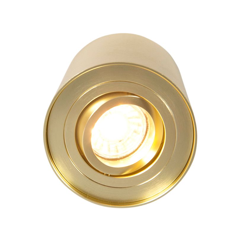 Spot goud/messing draai- en kantelbaar - Rondoo up