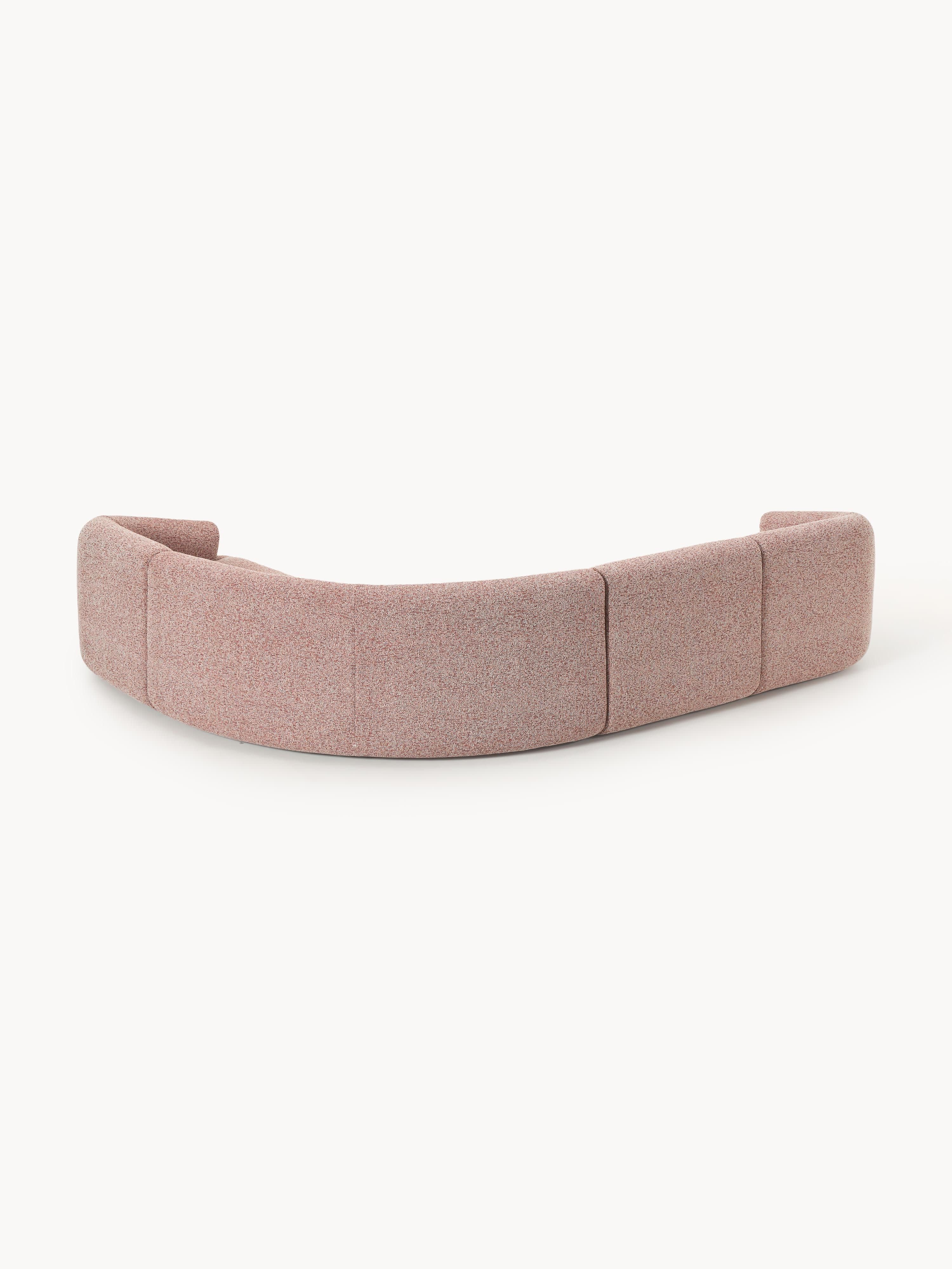 Modulaire bouclé hoekbank Sofia (4-zits)