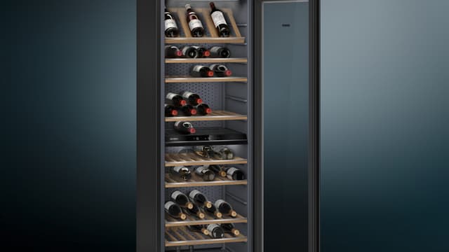 Siemens Vinopbevaring KW36KATGA (sort)