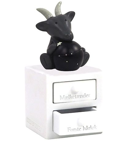 Kids by Friis Haarlocke/ZahnBox m. Sternzeichen - 6 cm - Steinbo